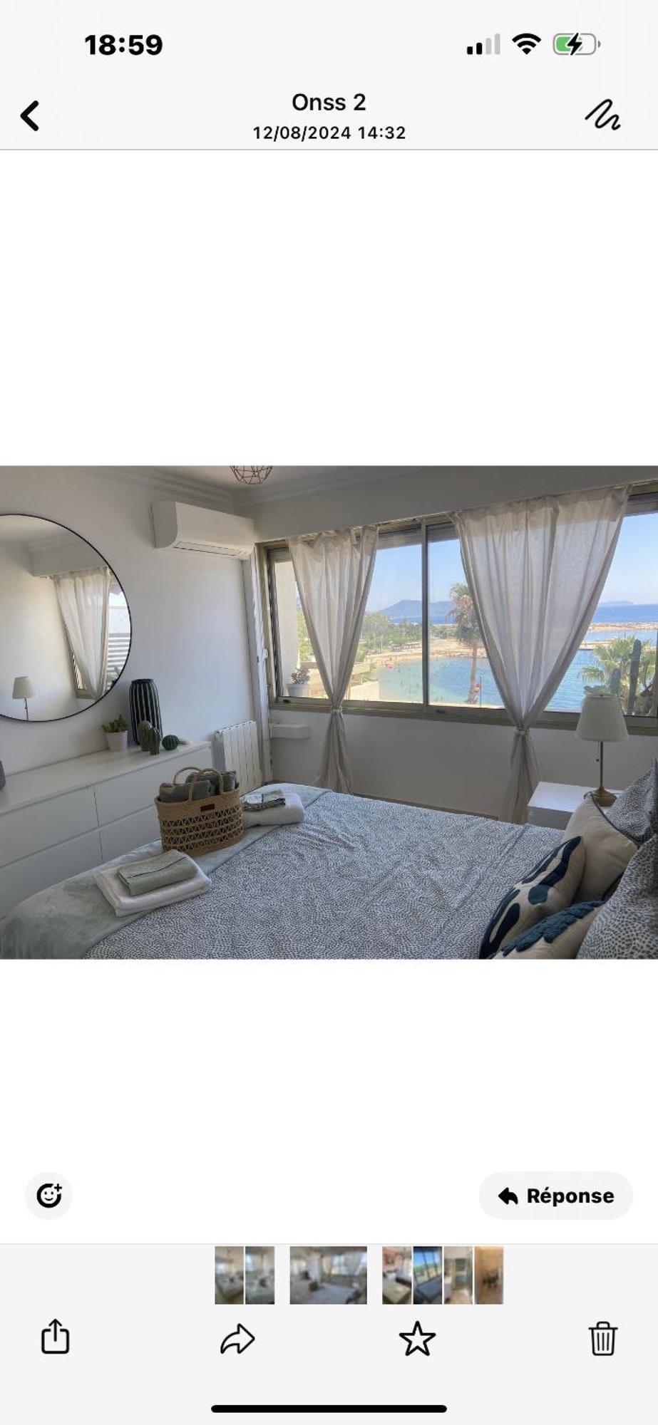 Appartement Panoramique Sur Mer Tolón Exterior foto